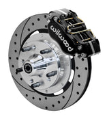 Wilwood - 1964–74 A/F/X-Body | Buick, Chevy, Olds, Pontiac, GMC | Apollo, Camaro, Chevelle, El Camino, Nova, Cutlass, GTO, Firebird - Dynapro Radial Big Brake Front Brake Kit (Hub) - 11.75 Inch