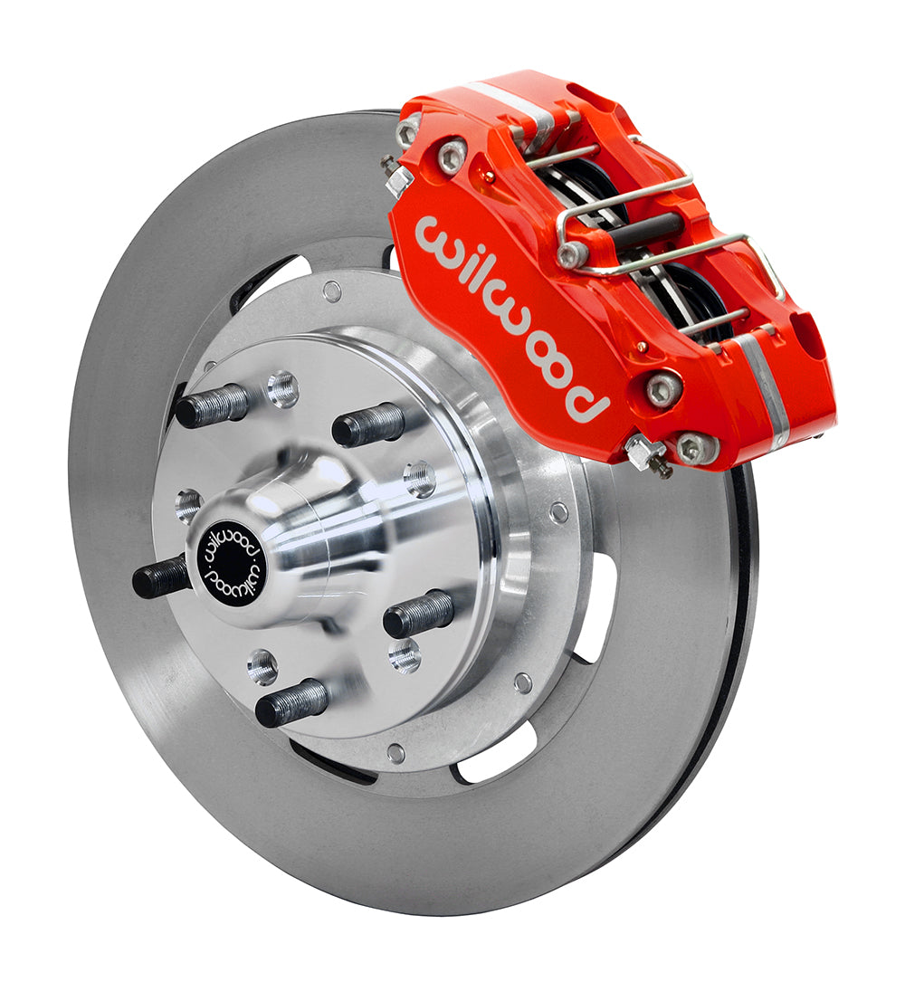 Wilwood - 1964–74 A/F/X-Body | Buick, Chevy, Olds, Pontiac, GMC | Apollo, Camaro, Chevelle, El Camino, Nova, Cutlass, GTO, Firebird - Dynapro Radial Big Brake Front Brake Kit (Hub) - 11.75 Inch