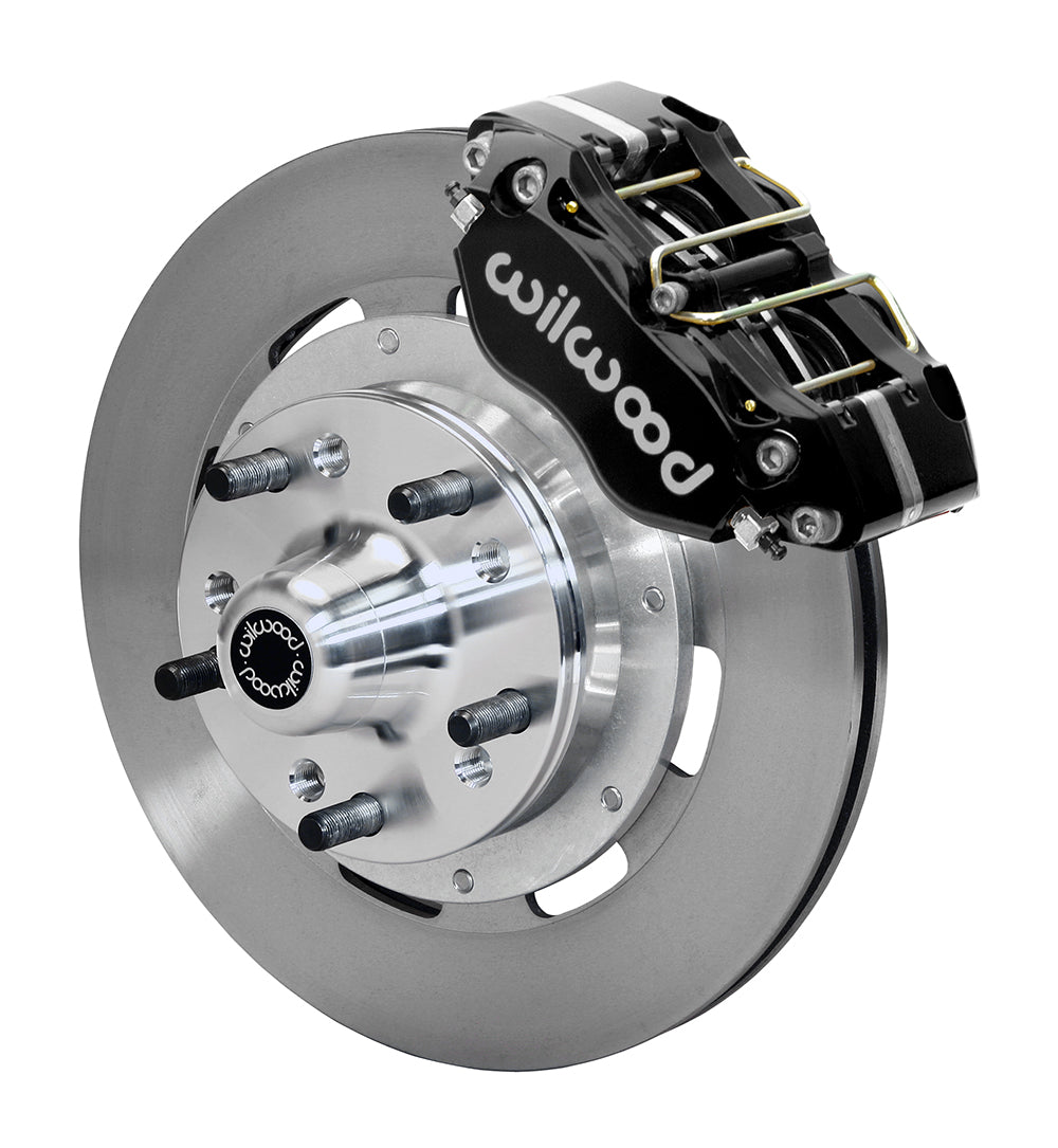 Wilwood - 1964–74 A/F/X-Body | Buick, Chevy, Olds, Pontiac, GMC | Apollo, Camaro, Chevelle, El Camino, Nova, Cutlass, GTO, Firebird - Dynapro Radial Big Brake Front Brake Kit (Hub) - 11.75 Inch