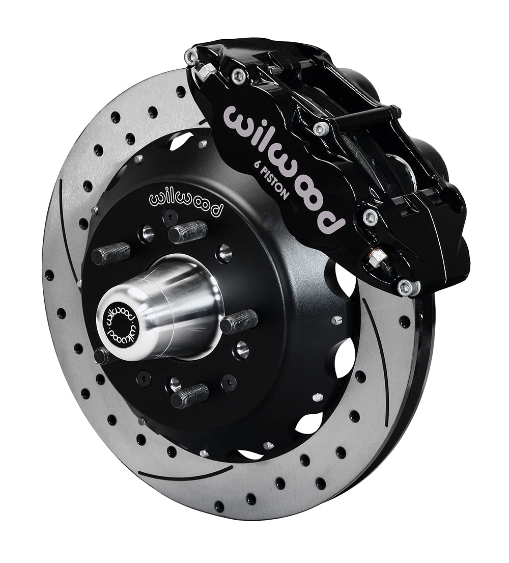 Wilwood - 1964–74 A/F/X-Body | Buick, Chevy, Olds, Pontiac, GMC | Apollo, Camaro, Chevelle, El Camino, Nova, Cutlass, GTO, Firebird -  Classic Series Dynalite Front Brake Kit - 12.88 Inch