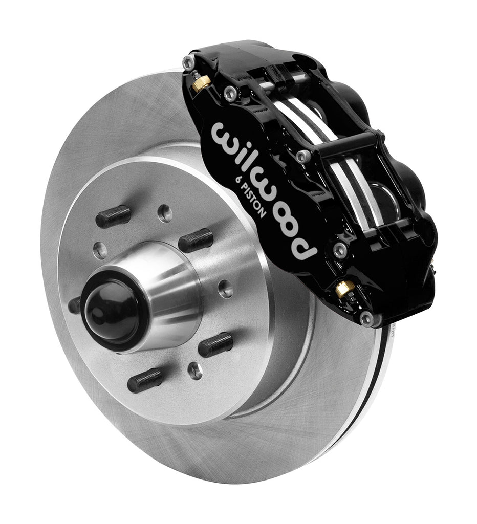 Wilwood - 1963-1986 Chevy/GMC C10 Front Big Brake Kit Forged Narrow Superlite 6R (Hub and 1PC Rotor) - 12.19-Inch Rotors