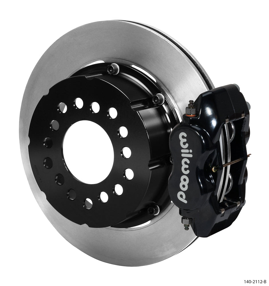 Wilwood - 10/12 Bolt - 2.91 Offset - Forged Dynalite Pro Series Rear Brake Kit - 12.19 Inch - Rear Caliper Mounting