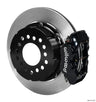 Wilwood - 10/12 Bolt - 2.91 Offset - Forged Dynalite Pro Series Rear Brake Kit - 12.19 Inch - Rear Caliper Mounting