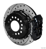 Wilwood - 10/12 Bolt - 2.91 Offset - Forged Dynalite Pro Series Rear Brake Kit - 12.19 Inch - Rear Caliper Mounting