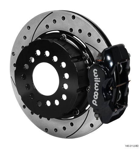 Wilwood - 10/12 Bolt - 2.91 Offset - Forged Dynalite Pro Series Rear Brake Kit - 12.19 Inch - Rear Caliper Mounting