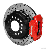 Wilwood - 10/12 Bolt - 2.91 Offset - Forged Dynalite Pro Series Rear Brake Kit - 12.19 Inch - Rear Caliper Mounting