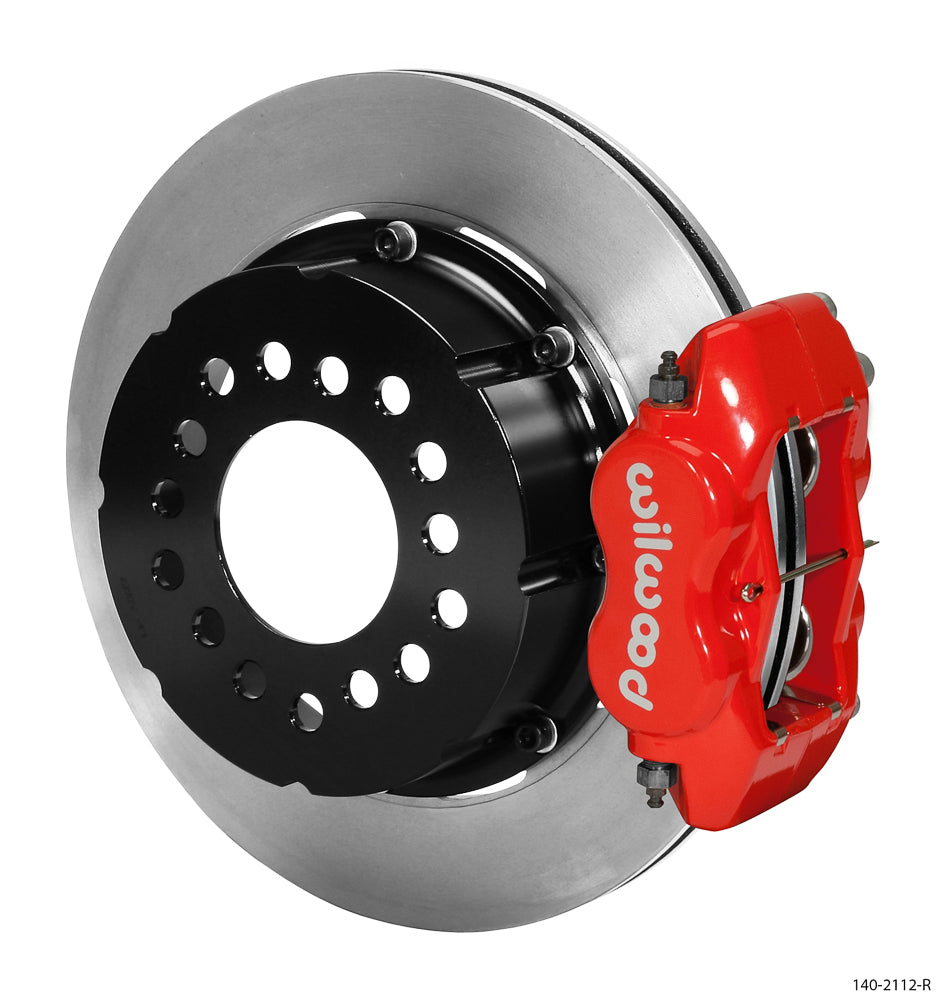 Wilwood - 10/12 Bolt - 2.91 Offset - Forged Dynalite Pro Series Rear Brake Kit - 12.19 Inch - Rear Caliper Mounting