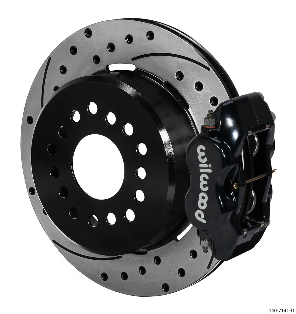 Wilwood - 10/12 Bolt - 2.75 - 2.81 Offset - Forged Dynalite Rear Parking Brake Kit - 12.19 Inch - Rear Caliper Mounting