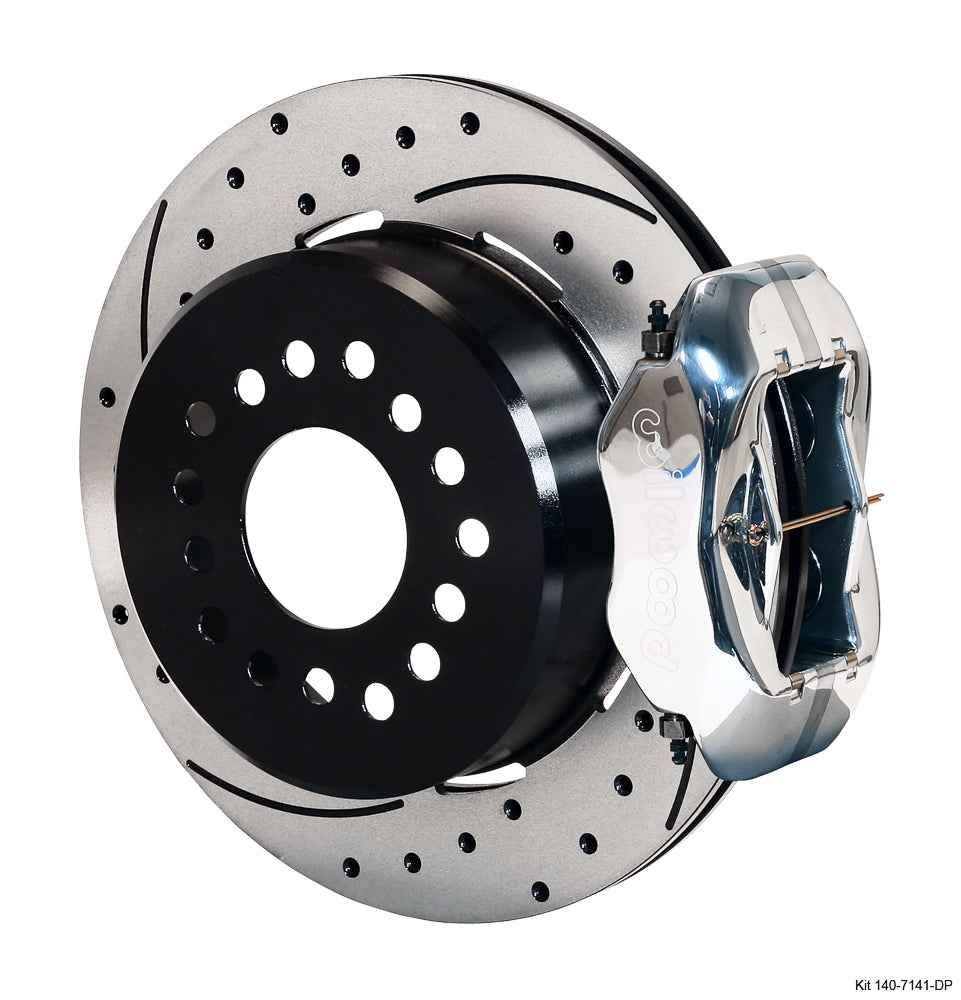 Wilwood - 10/12 Bolt - 2.75 - 2.81 Offset - Forged Dynalite Rear Parking Brake Kit - 12.19 Inch - Rear Caliper Mounting