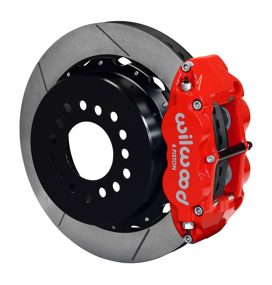 Wilwood - 10/12 Bolt - 2.81 Offset - Forged Narrow Superlite 4R Big Brake Rear Parking Brake Kit - 12.88 Inch - Rear Caliper Mounting