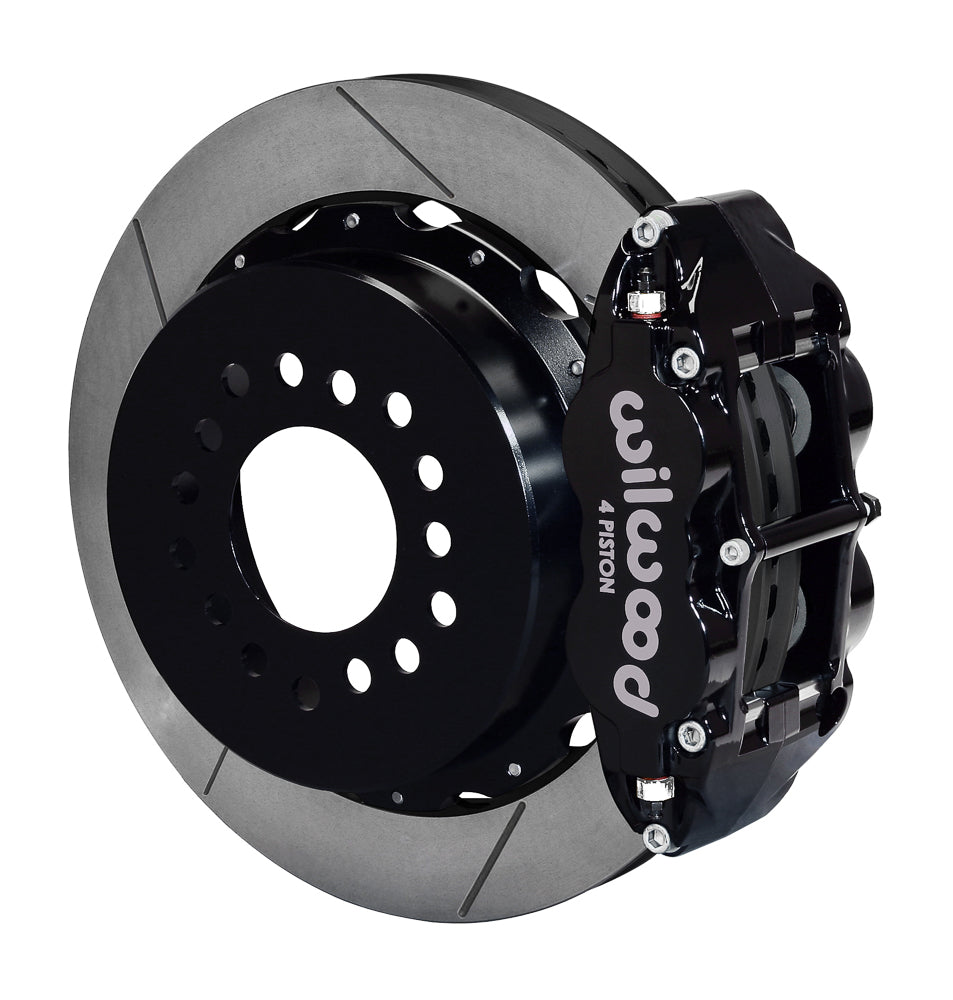 Wilwood - 10/12 Bolt - 2.81 Offset - Forged Narrow Superlite 4R Big Brake Rear Parking Brake Kit - 12.88 Inch - Rear Caliper Mounting
