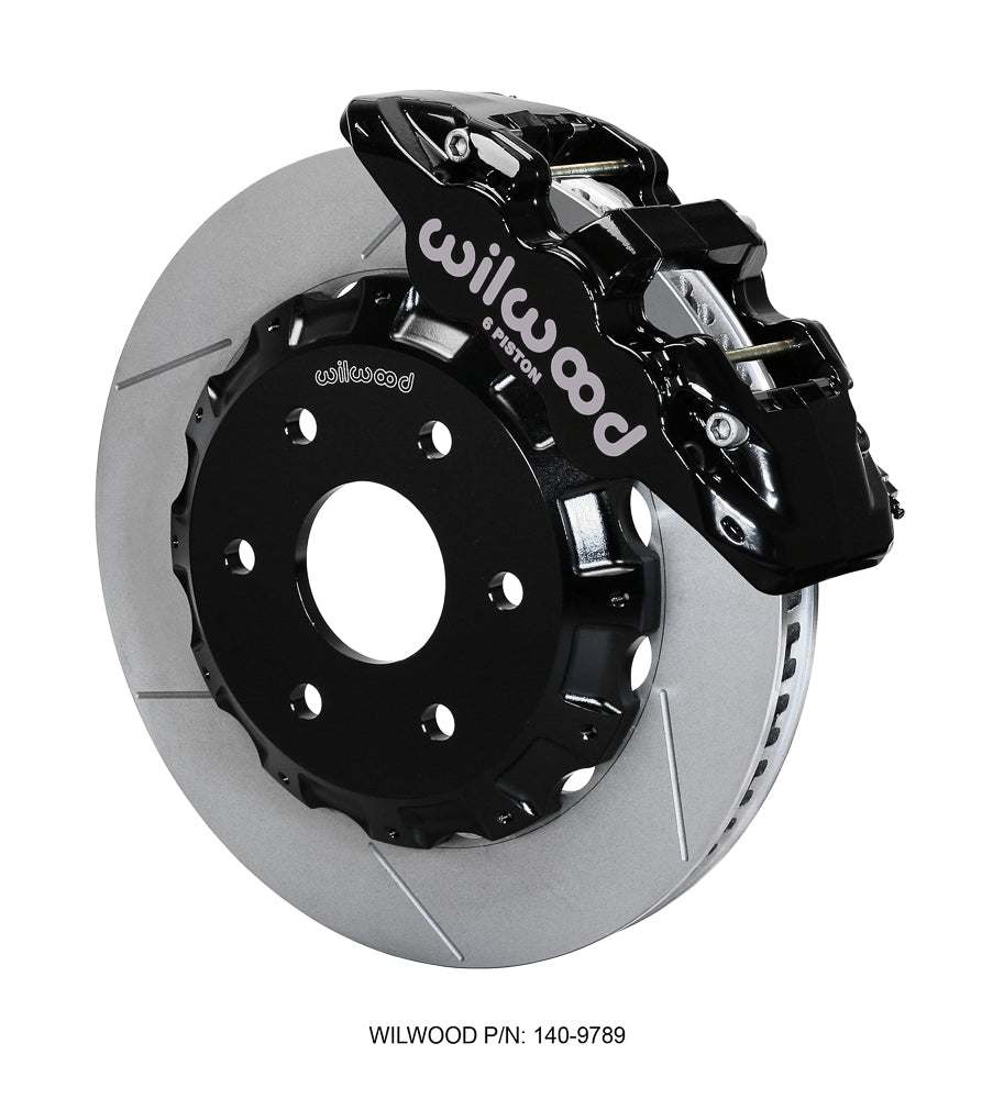 Wilwood - Kit de frenos delanteros grandes AERO6 para Chevy/GMC Silverado 1500 1999-2018 - Rotores de 14,25 pulgadas
