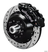 Wilwood - 64–72 GM A-Body | 67–69 GM F-Body | 64–82 Corvette | With Ridetech Spindles - Forged Narrow Superlite 6R Big Brake Front Brake Kit (Hub) - 12.88 Inch