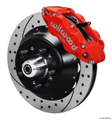 Wilwood - 64–72 GM A-Body | 67–69 GM F-Body | 64–82 Corvette | With Ridetech Spindles - Forged Narrow Superlite 6R Big Brake Front Brake Kit (Hub) - 12.88 Inch