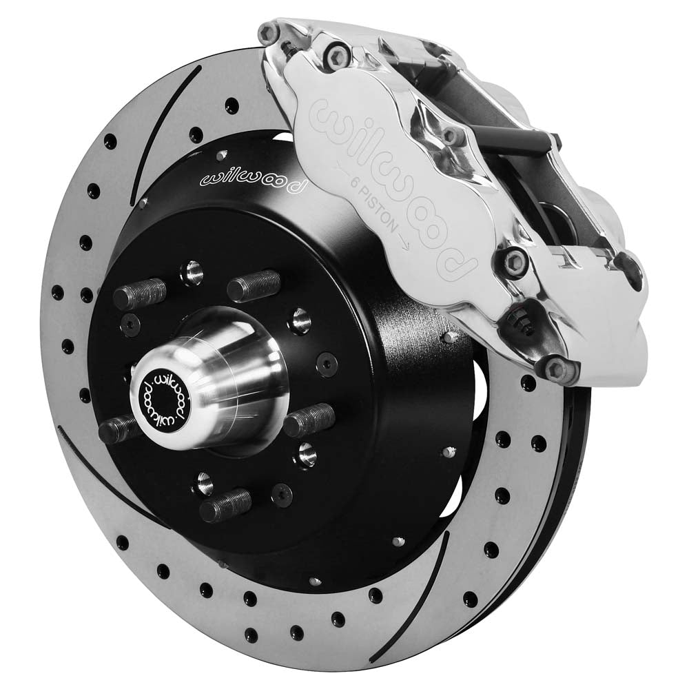 Wilwood - A | F | G | X Bodies -  Forged Narrow Superlite 6R Big Brake Front Brake Kit - 14 Inch