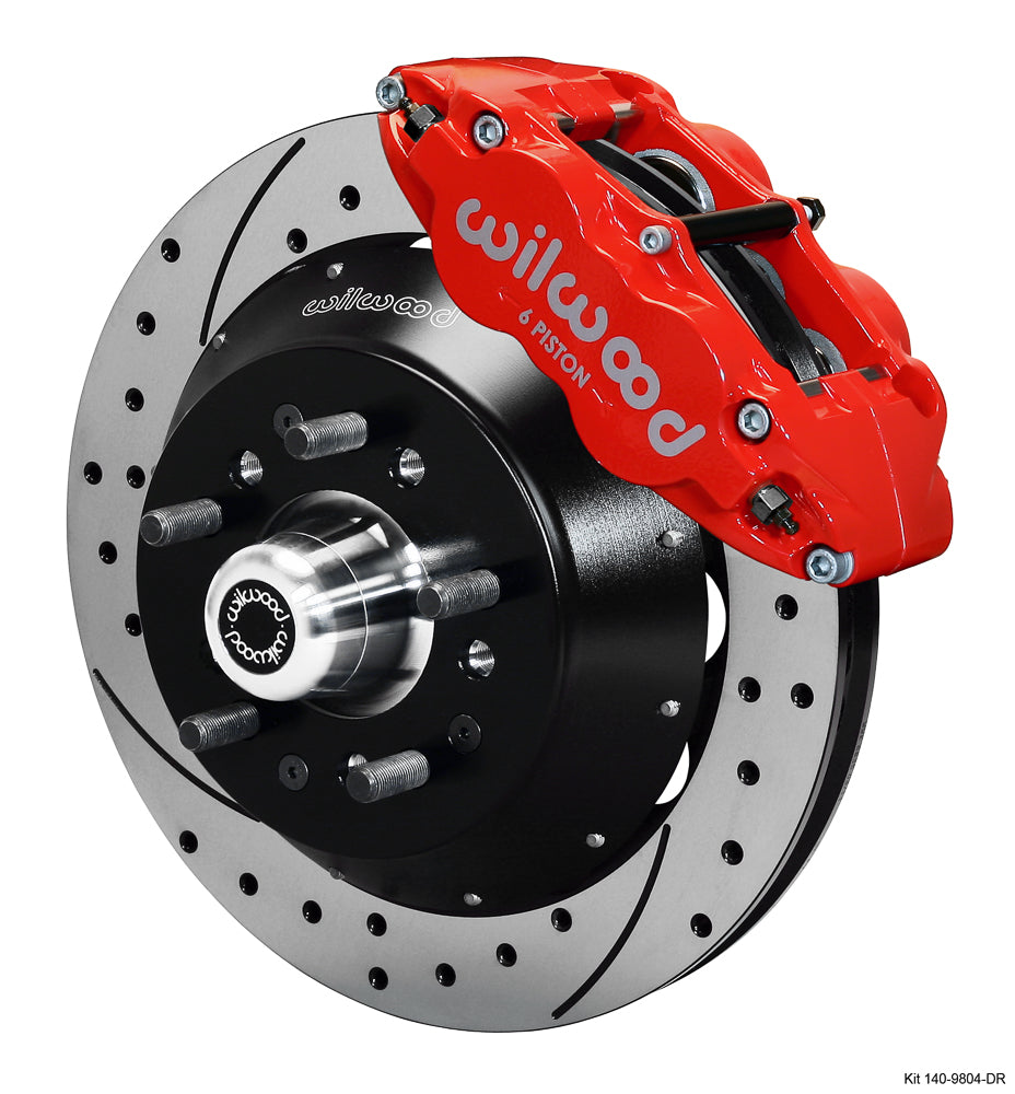 Wilwood - A | F | G | X Bodies -  Forged Narrow Superlite 6R Big Brake Front Brake Kit - 14 Inch
