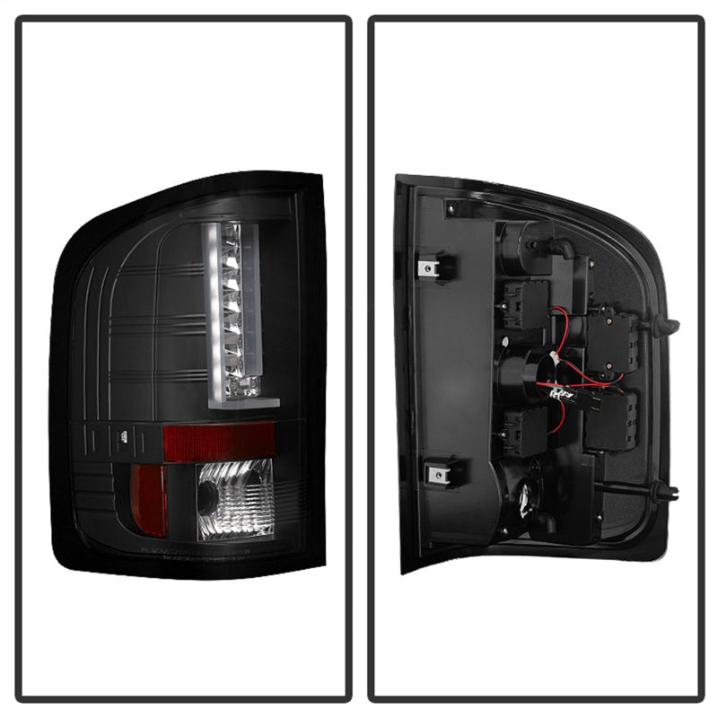 Spyder 07-13 Chevy/GMC Silverado/Sierra Version 2 LED Tail Light - Black