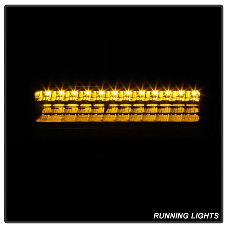Spyder Xtune 88-98 Chevy/GMC C/K Series 1500/2500 Headlights w/ LED Parking Lights - Black