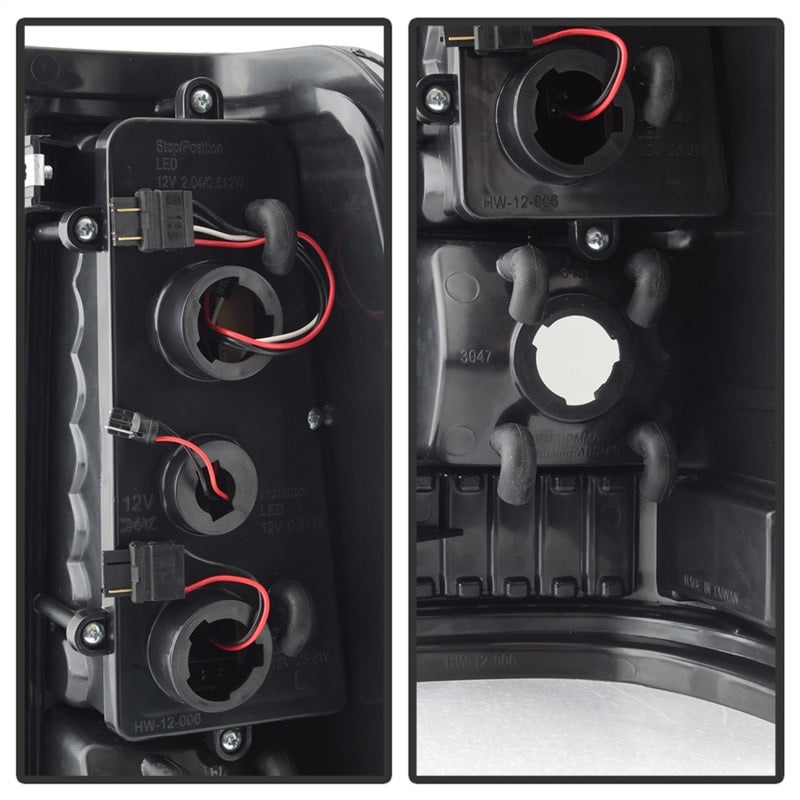 Spyder Xtune 03-06 Chevy Silverado 1500 LED Tail Lights - Black Smoke (Does Not Fit Stepside)