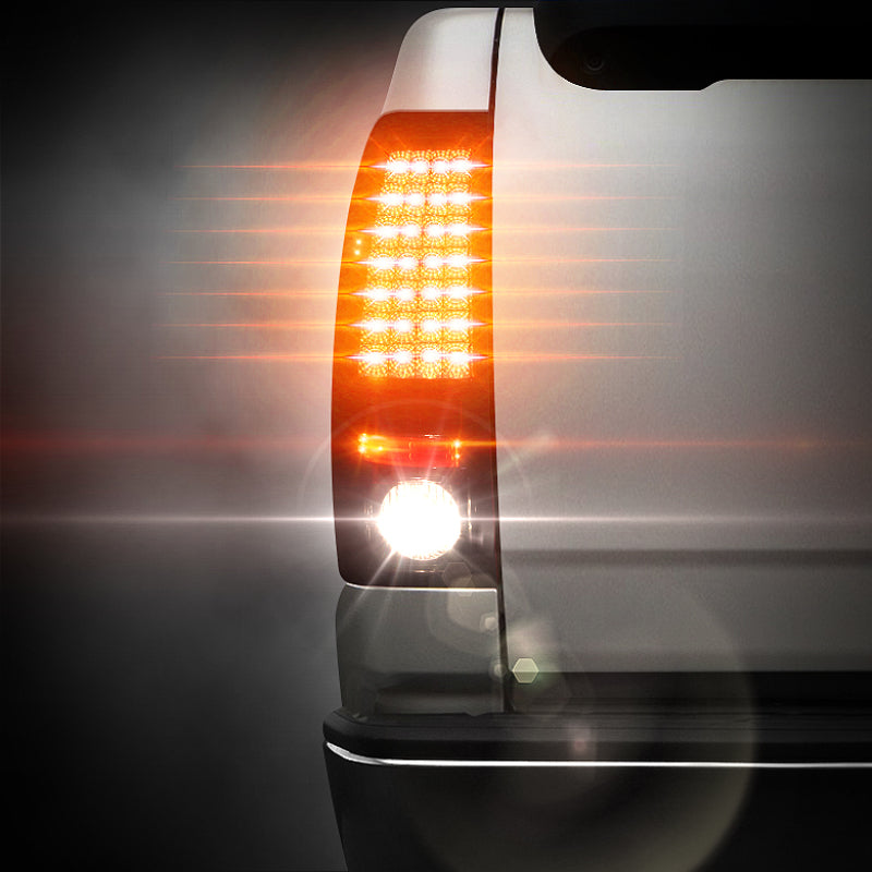 Spyder Chevy/GMC Silverado/Sierra 1500 03-06 LED Tail Lights Smoke (Does Not Fit Stepside)