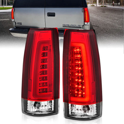 ANZO 1988-1999 C/K1500 LED Taillights Chrome