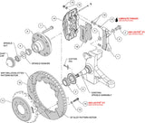 Wilwood - Kit de frenos delanteros grandes AERO6 para Chevy/GMC C10 1963-1987 - Rotores de 14 pulgadas