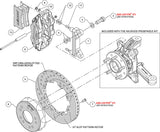 Wilwood - Kit de frenos delanteros grandes Chevy/GMC C10 1963-1986, discos Superlite 6R estrechos forjados, 12,19 pulgadas