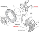 Wilwood - 1964–1981 A/F/X-Body, 1963–1982 Corvette, 1964–1970 Mustang | Ridetech, Art Morrison, Detroit Speed - SX6R Big Brake Dynamic Front Brake Kit - 14 inch