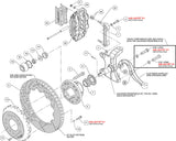 Wilwood - 1964–74 A/F/X-Body | Buick, Chevy, Olds, Pontiac, GMC | Apollo, Camaro, Chevelle, El Camino, Nova, Cutlass, GTO, Firebird -  Classic Series Dynalite Front Brake Kit - 12.88 Inch