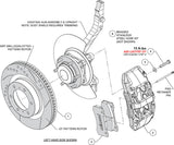 Wilwood - 2003-2014 Lexus GX460 & GX470 | 2003-2023 Toyota 4Runner, FJ Cruiser, Tacoma  AERO6-DM Direct-Mount Truck Front Brake Kit - 13.31 Inches