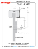 Wilwood - Kit de frenos traseros grandes Chevy/GMC C10 1963-1986, discos forjados Superlite 4R estrechos de 12,88 pulgadas