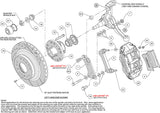 Wilwood - A | F | G | X Bodies -  Forged Narrow Superlite 6R Big Brake Front Brake Kit - 12.88 Inch