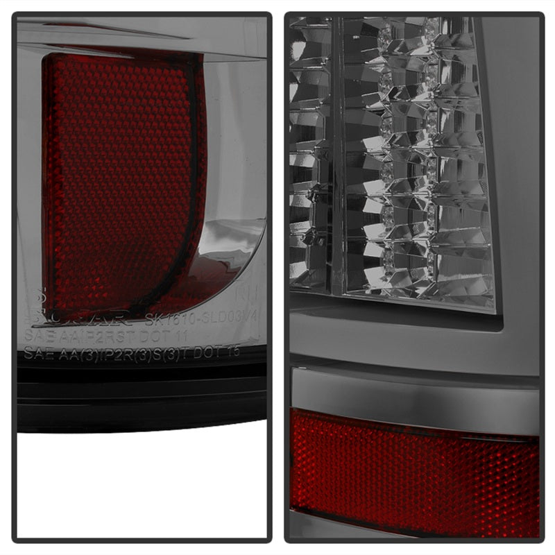 Spyder Chevy/GMC Silverado/Sierra 1500/2500 99-06 Version 2 LED Tail Lights - Smoke (Does Not Fit Stepside)