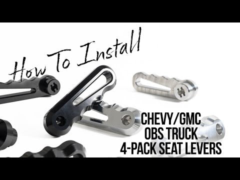 Paquete de palancas de 4 asientos para Chevy/GMC OBS C/K 1500 1995-1999