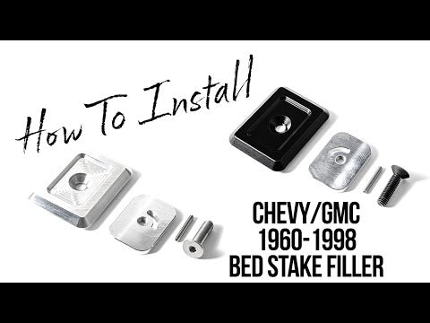 Chevy | GMC Billet Bed Stake Pocket Covers (Sold as Pair) – LG