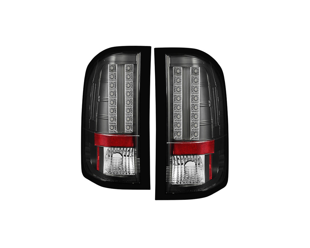Barra de luces LED trasera Spyder 07-13 Chevy Silverado versión 3 - Negro