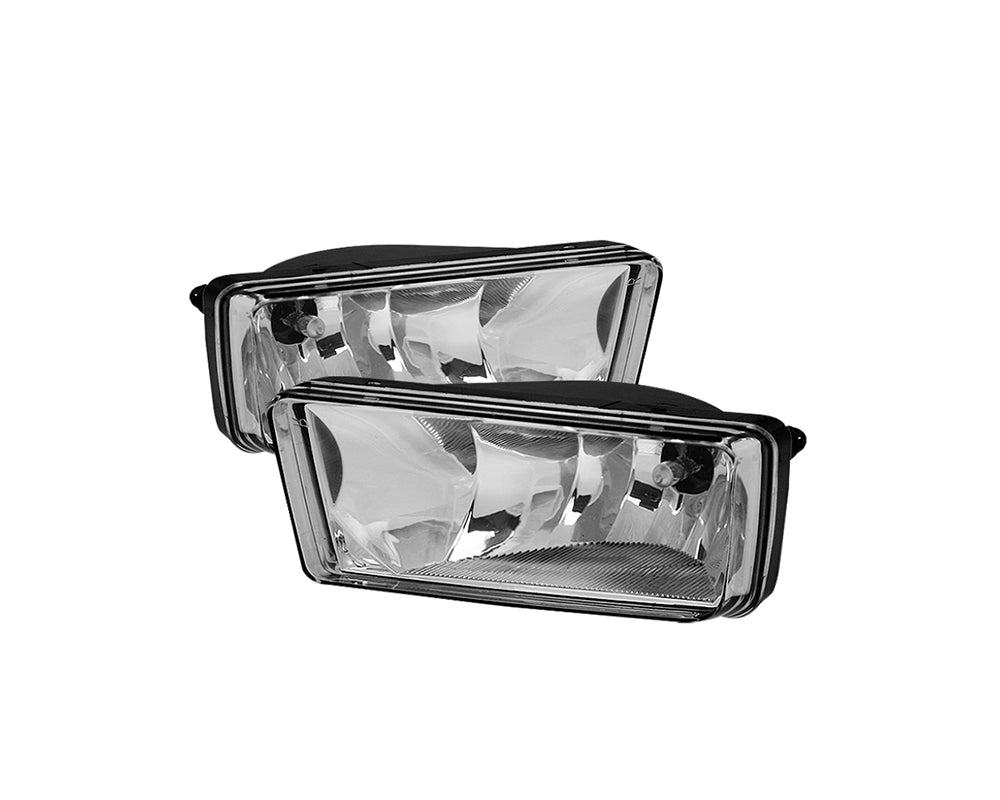 Spyder 07-13 Chevy Silverado | Avalanche | Suburban | Tahoe OEM Clear Fog Lights w/o Switch (w/ Off Road Package Only)