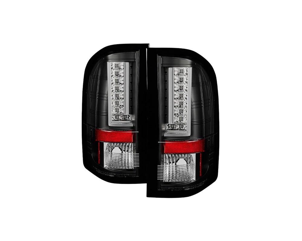 Luz trasera LED Spyder 07-13 Chevy/GMC Silverado/Sierra versión 2 - Negra