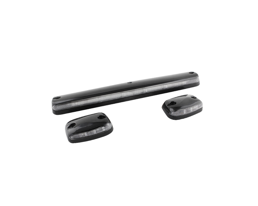 Luces LED para techo de cabina Spyder Xtune 07-13 GMC Sierra 1500 | 2500 HD | 3500 HD, color ámbar, transparentes