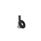 Kit de perno de cierre de puerta GM, 1/2"-13, placa de cierre de aluminio, anillo simple