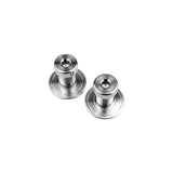 Kit de perno de cierre de puerta GM, 1/2"-13, placa de cierre de aluminio, anillo simple