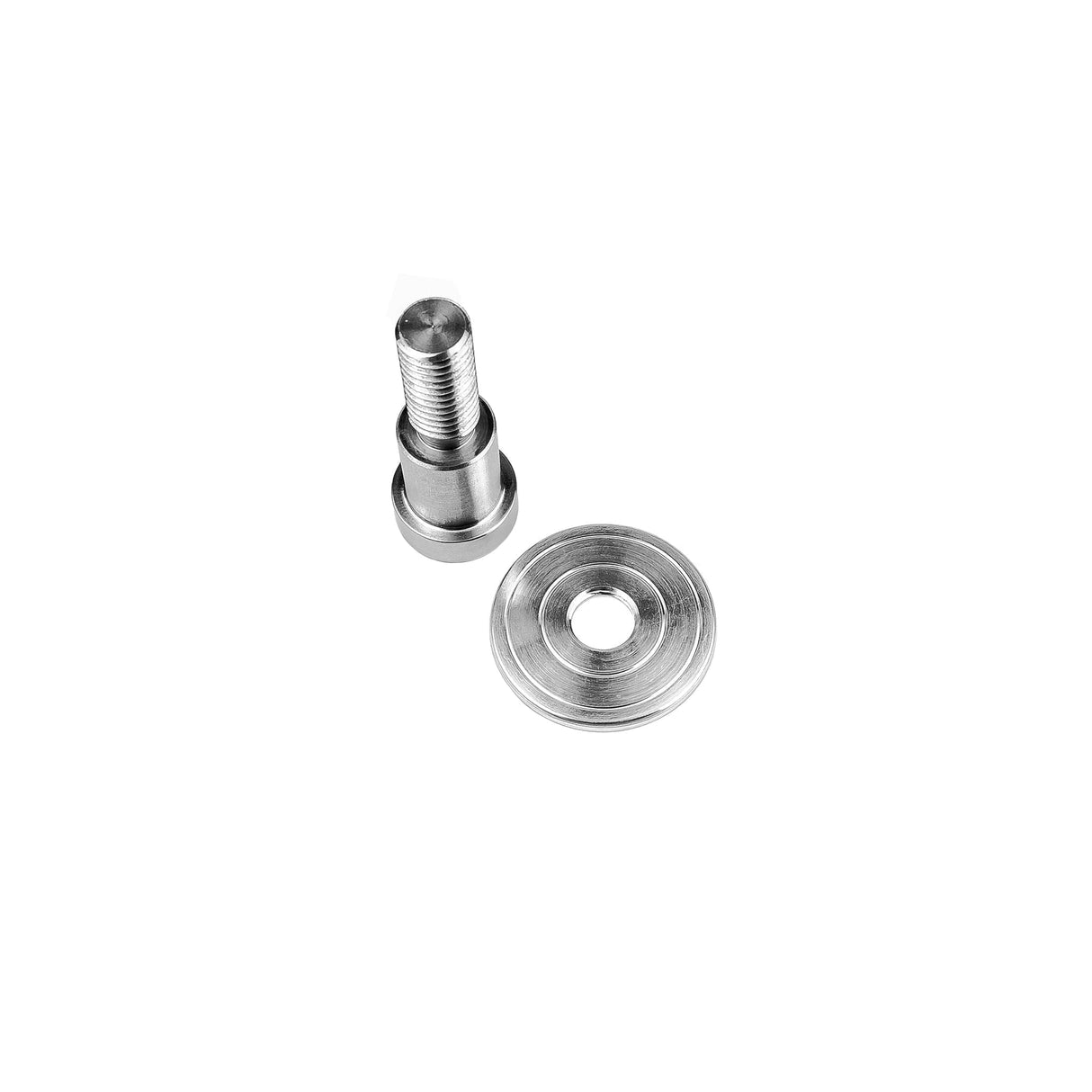 Kit de perno de cierre de puerta GM, 1/2"-13, placa de cierre de aluminio, anillo simple