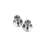 Kit de perno de cierre de puerta GM, 1/2"-13, placa de cierre de aluminio con doble anillo