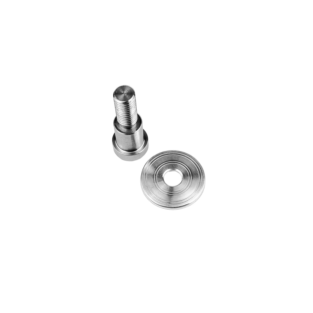 Kit de perno de cierre de puerta GM, 1/2"-13, placa de cierre de aluminio con doble anillo