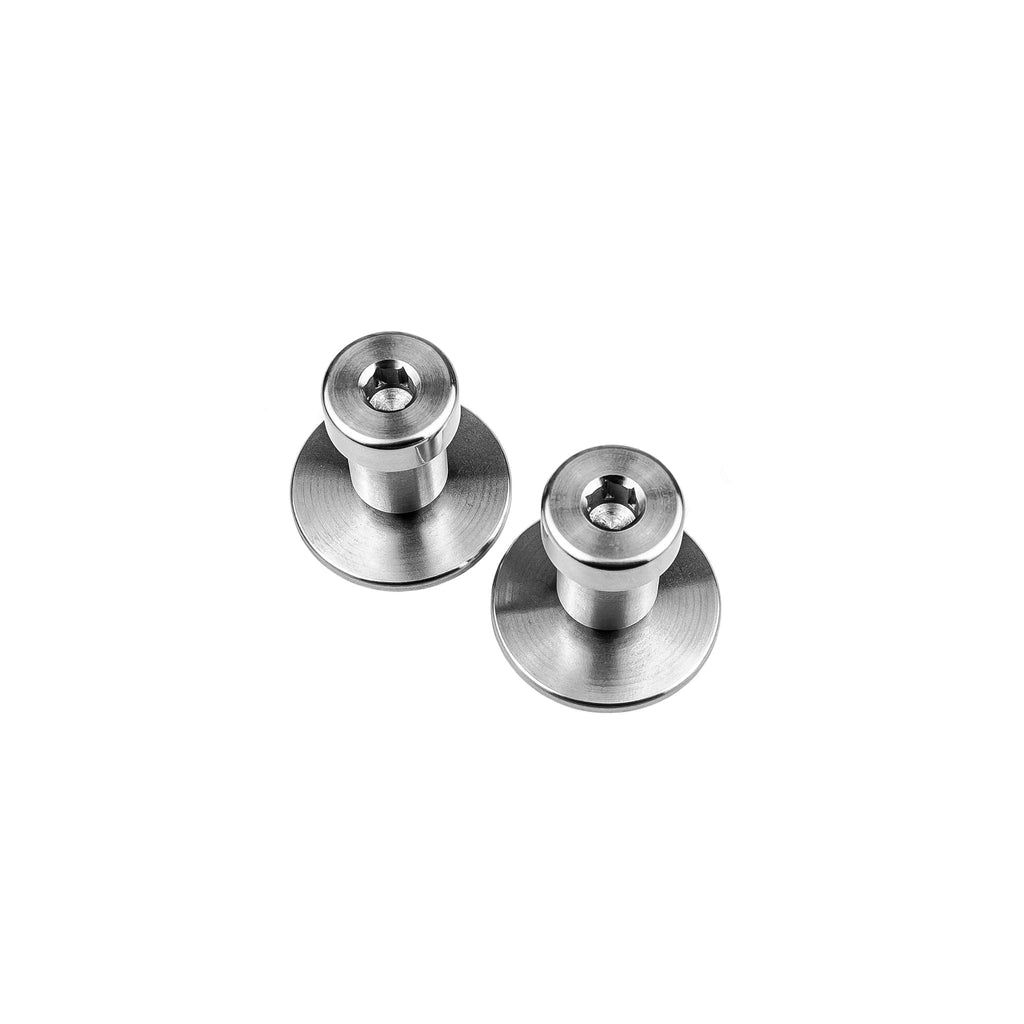 GM Door Striker Bolt Kit, 1/2"-13, Stainless Striker Plate