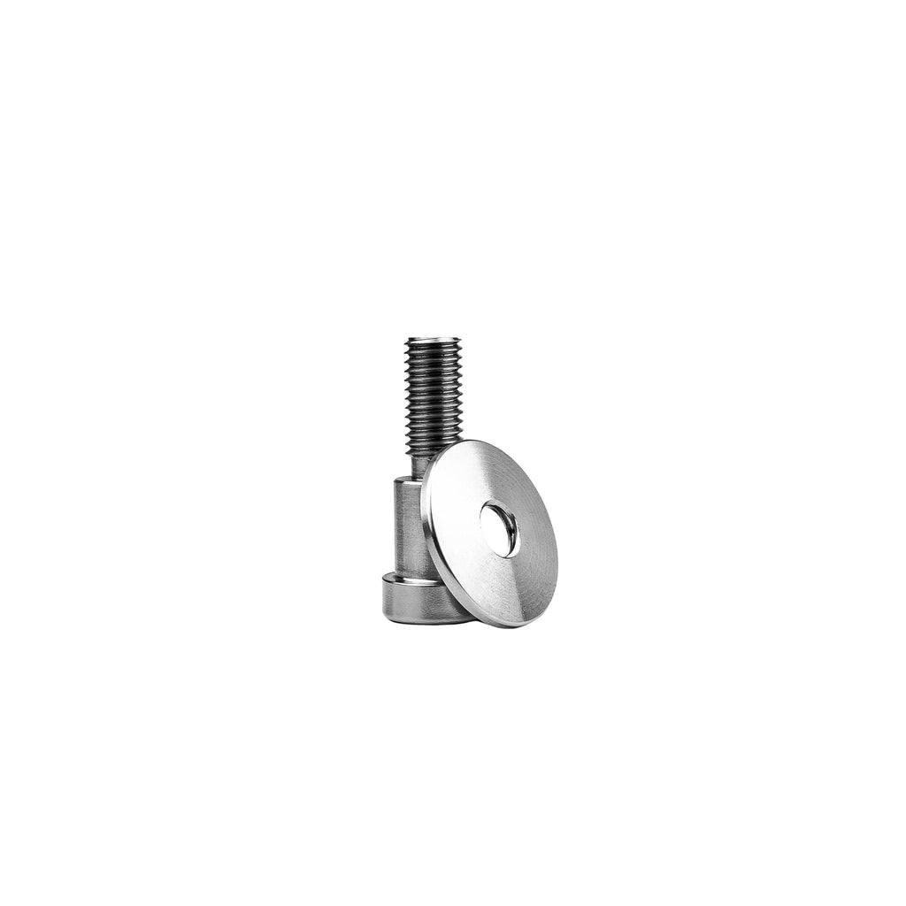 GM Door Striker Bolt Kit, 1/2"-13, Stainless Striker Plate
