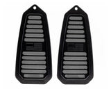 Camaro | Firebird 1967-1969 Billet Door Jamb Vents, Flag Logo