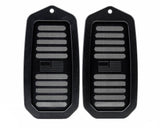 Camaro | Firebird 1970-1992 Billet Door Jamb Vents, Flag Logo