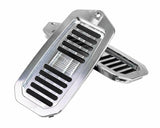 Camaro | Firebird 1970-1992 Billet Door Jamb Vents, Flag Logo