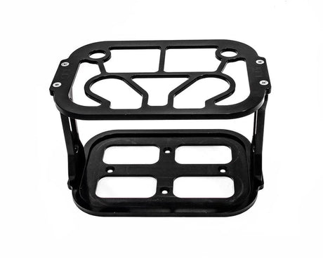 Billet Optima Battery Mount, Grid Top
